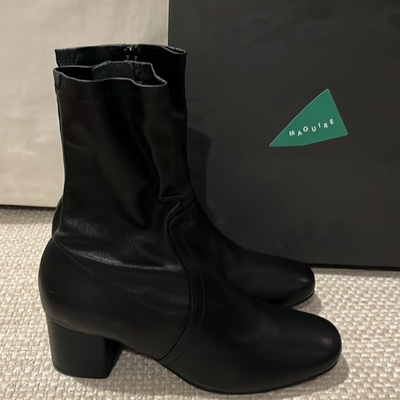Maguire Black Women's Boots Size 8 - Picture 3 of 7